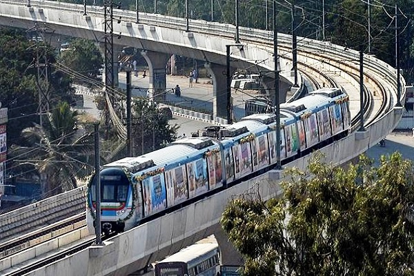 Image result for <a class='inner-topic-link' href='/search/topic?searchType=search&searchTerm=HYDERABAD' target='_blank' title='click here to read more about HYDERABAD'>hyderabad</a> Metro launches a Train every 4 mins during Peak Hours